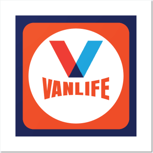 Vanlife Vintage logo Posters and Art